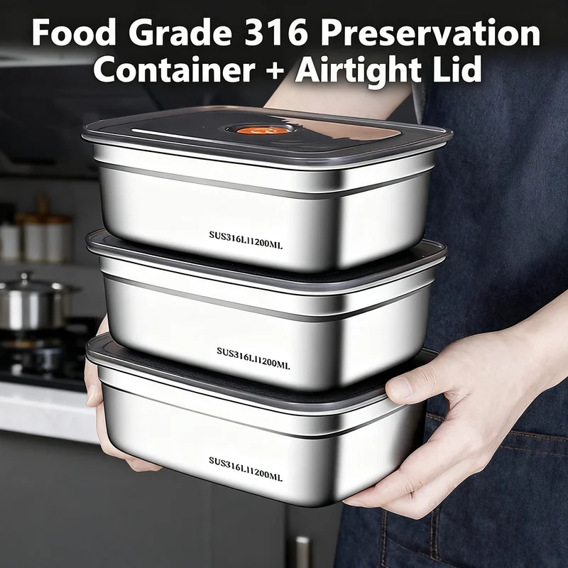 Food Storage Camping - Большой герметичный контейнер для еды из