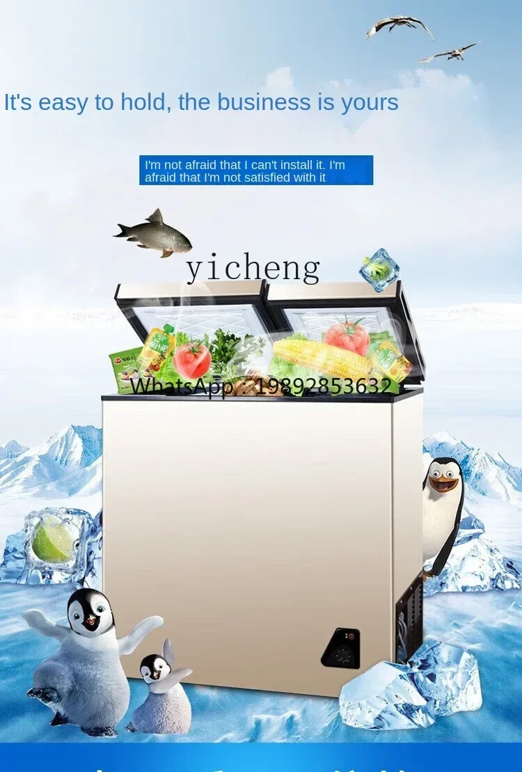 Food Storage Frozen - Бытовой мини-холодильник с морозильной камерой, полностью