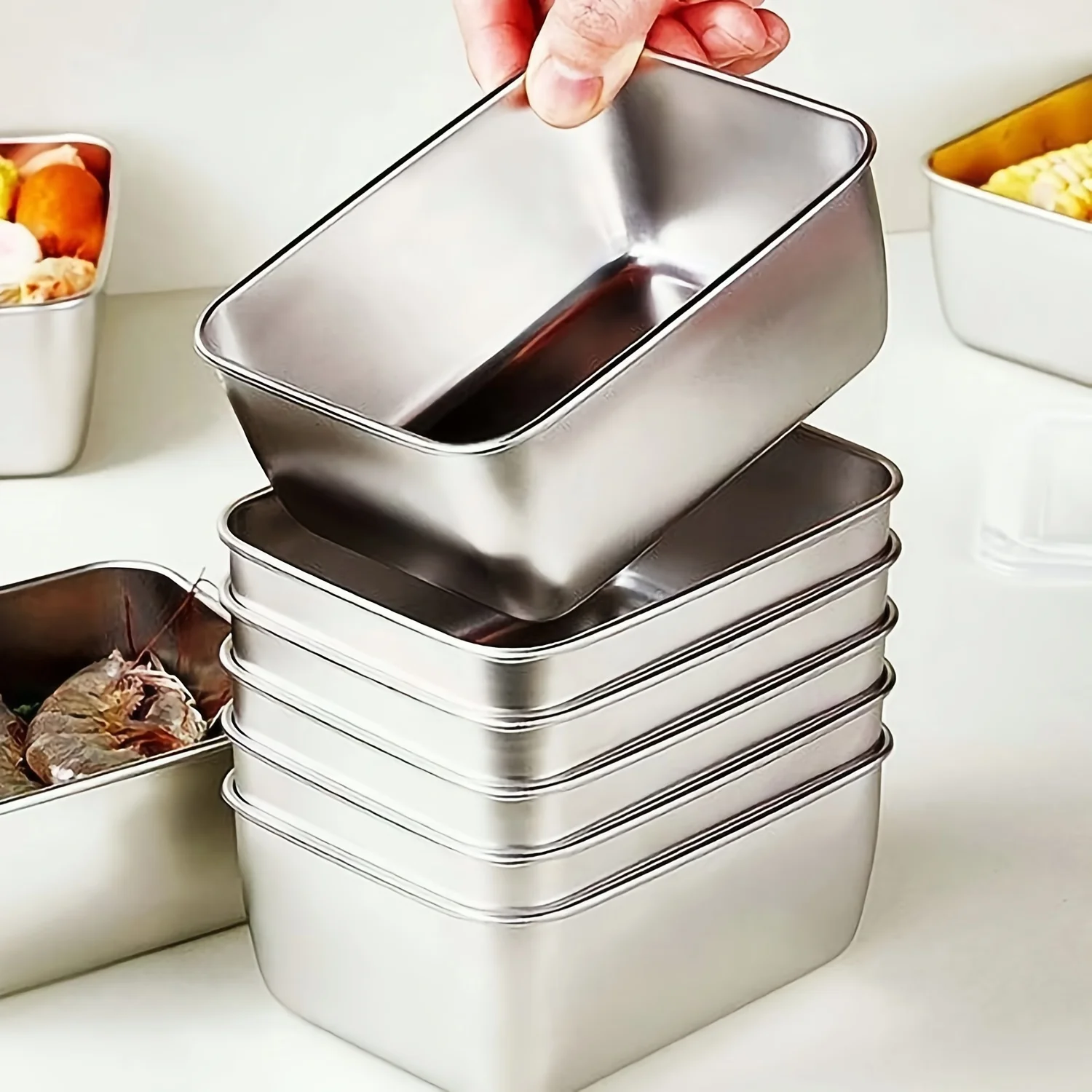 Food Storage Bowls - Набор контейнеров для хранения продуктов из