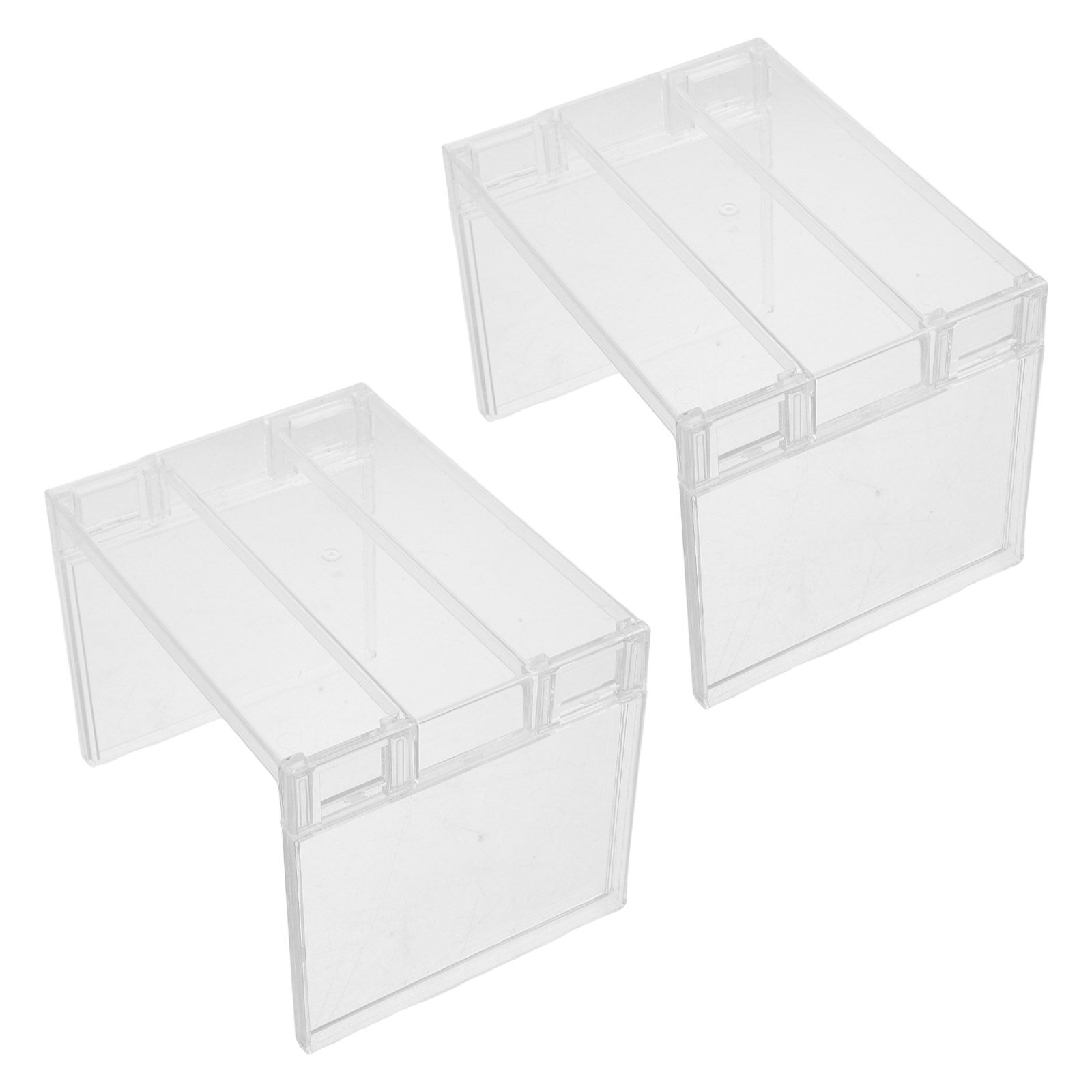 Food Storage In Cabinets - Набор из 2-х прозрачных полок-органайзеров для