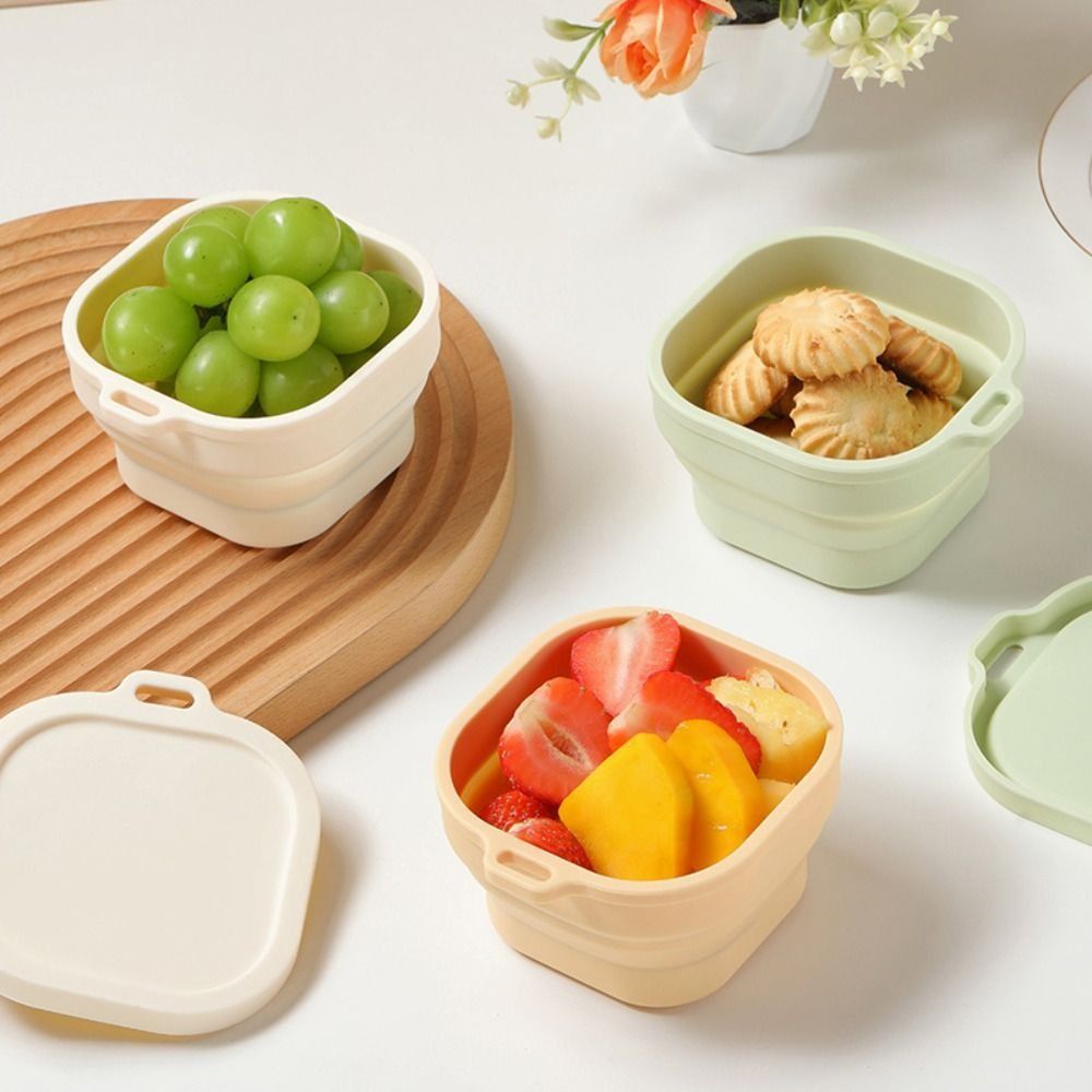 Food Storage Not Plastic - Складной ланч-бокс из силикона большой вместимости