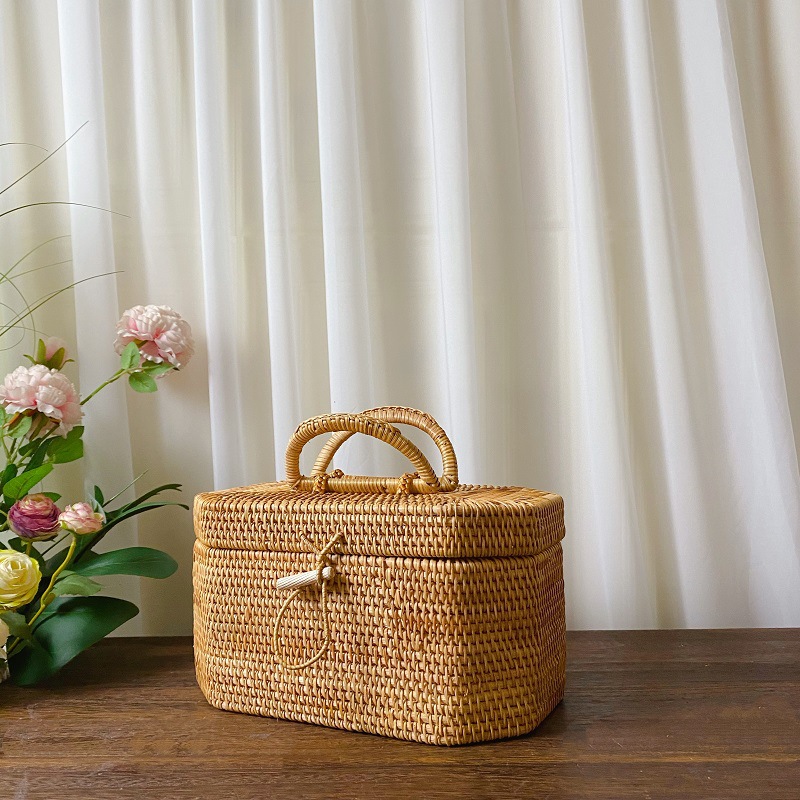 Bread Box Bamboo - Кухонная коробка для хранения из ротанга
