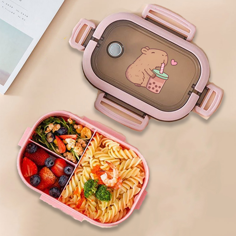 Food Storage And - Капибара Бенто Ланч-бокс Аниме Животные с