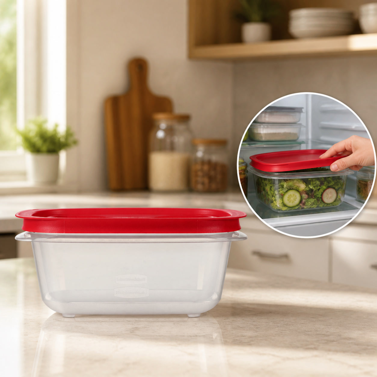 Storage Food Prep - Прямоугольный контейнер для хранения продуктов объемом