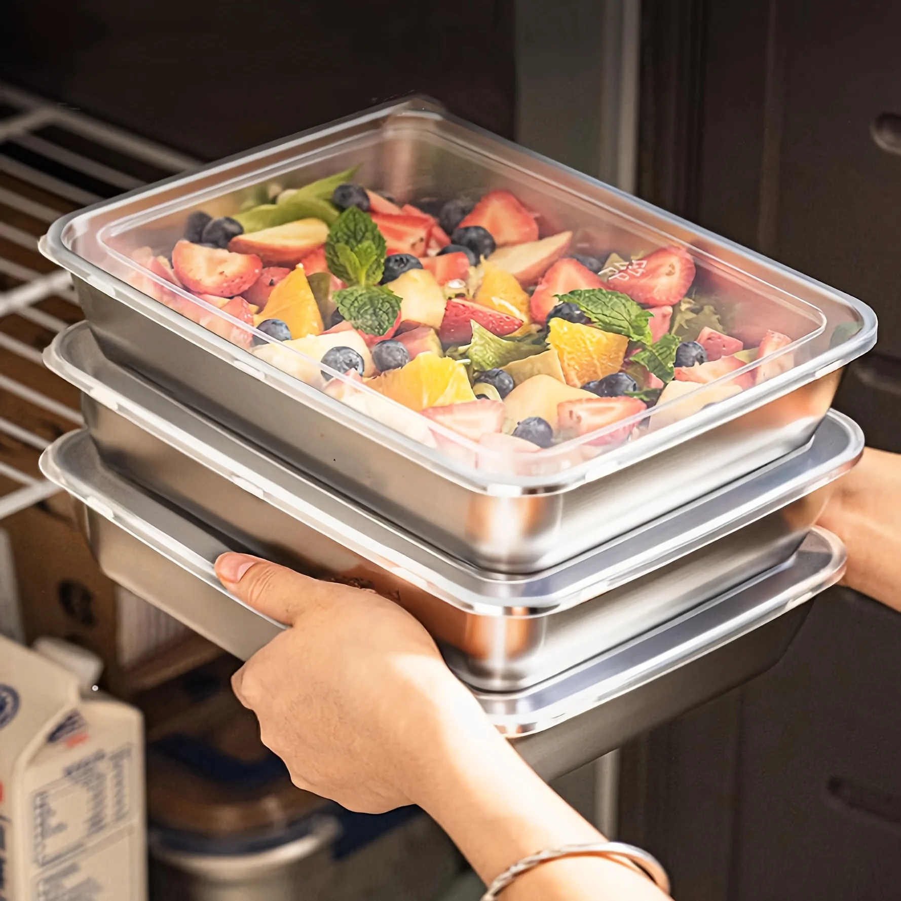 Food Storage Camping - Набор из 3 контейнеров для еды