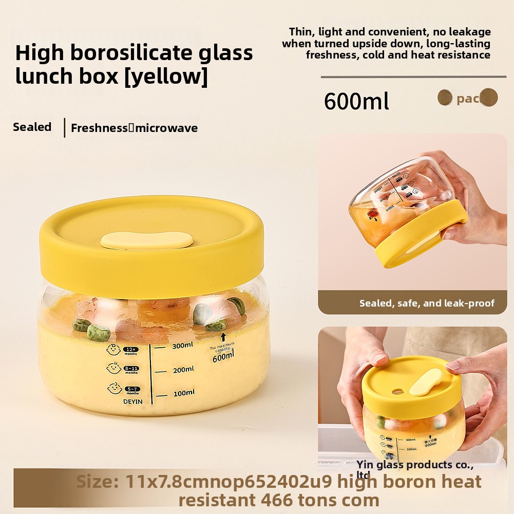 Food Storage Bowls - Стеклянный контейнер для хранения продуктов, герметичная