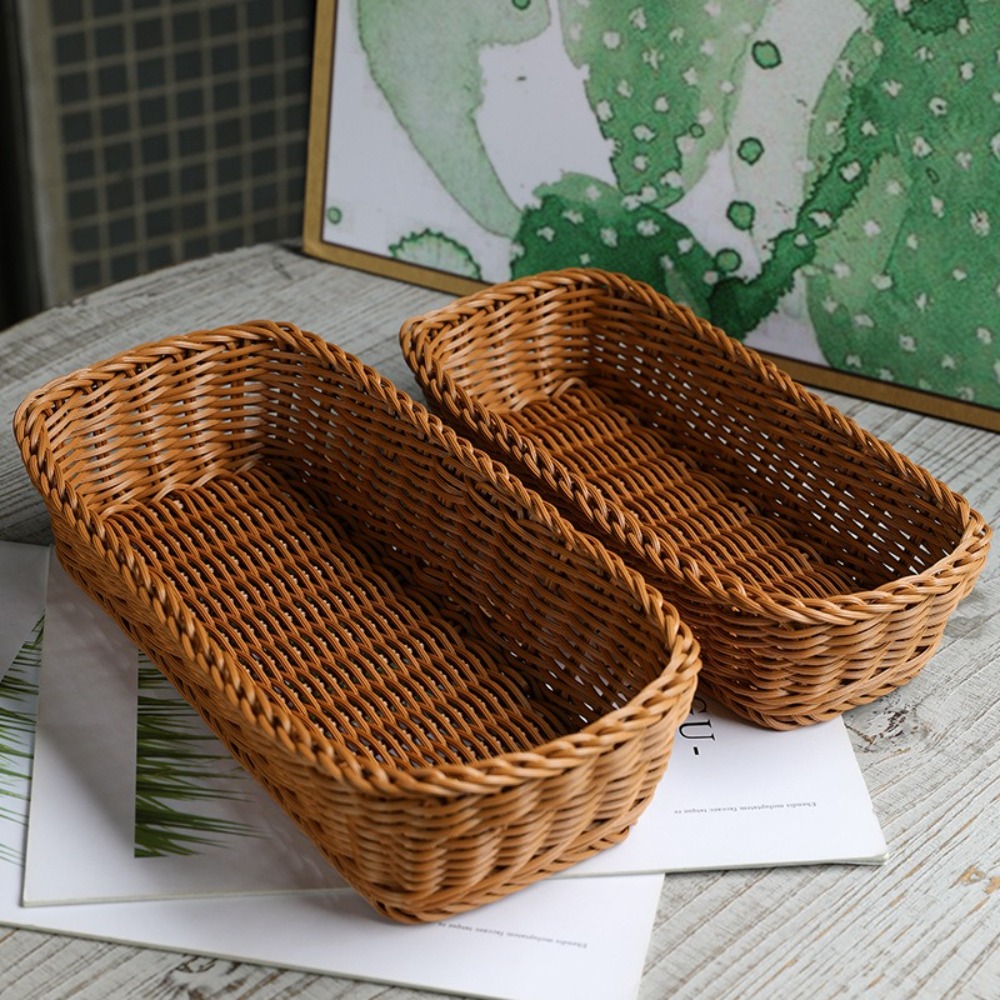 Bread Box Bamboo - Корзина для хранения из искусственного ротанга,