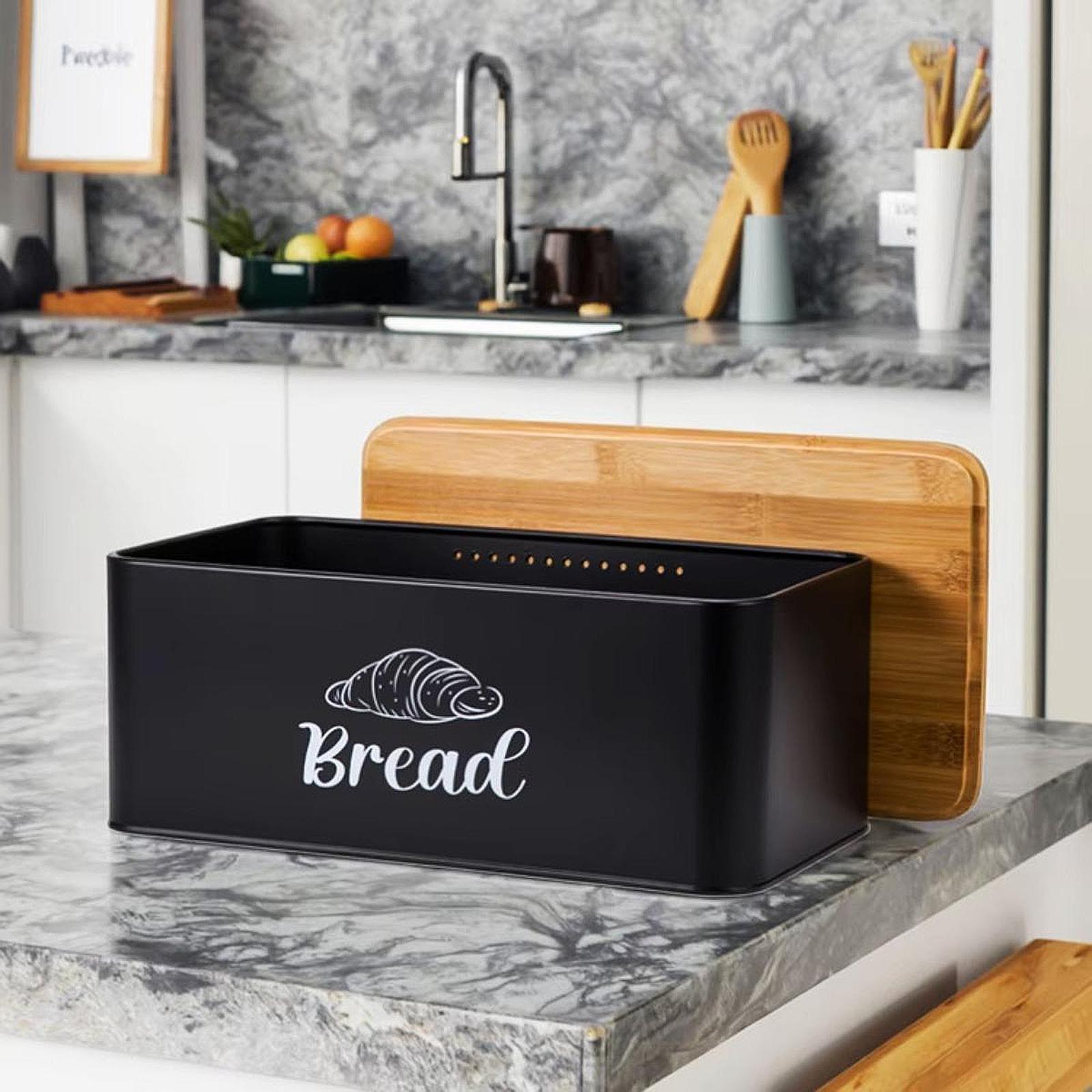 Bread Box Bamboo - Контейнер для хранения хлеба из прочной