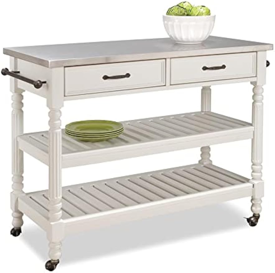 Food Storage In Cabinets - Мобильная кухонная тележка-остров на колесах, передвижная