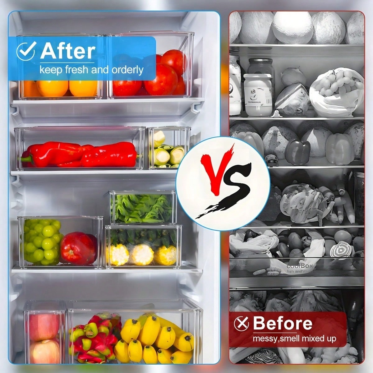 Набор из 7/14 штук штабелируем – обзор и цена Food Storage In Cabinets