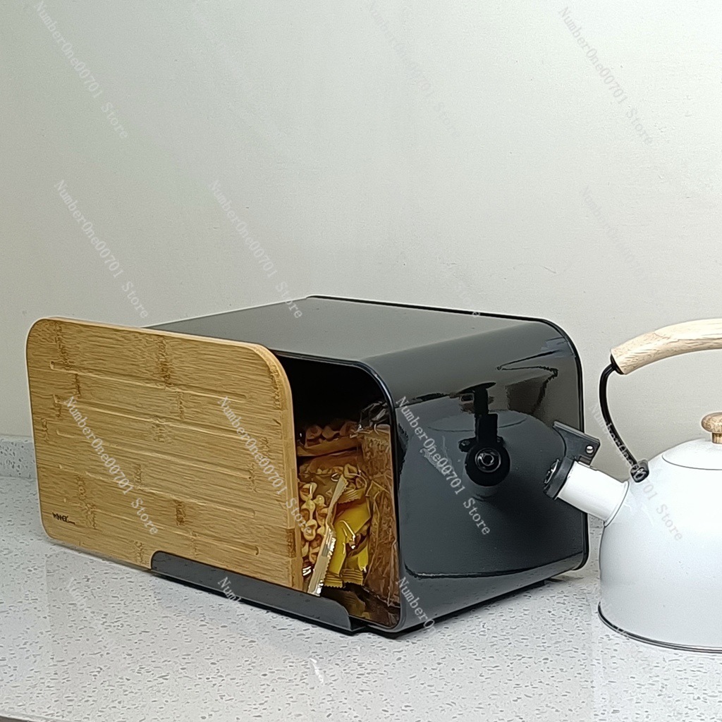 Хлебница для кухни с бамбуково – обзор и цена Bread Box Bamboo