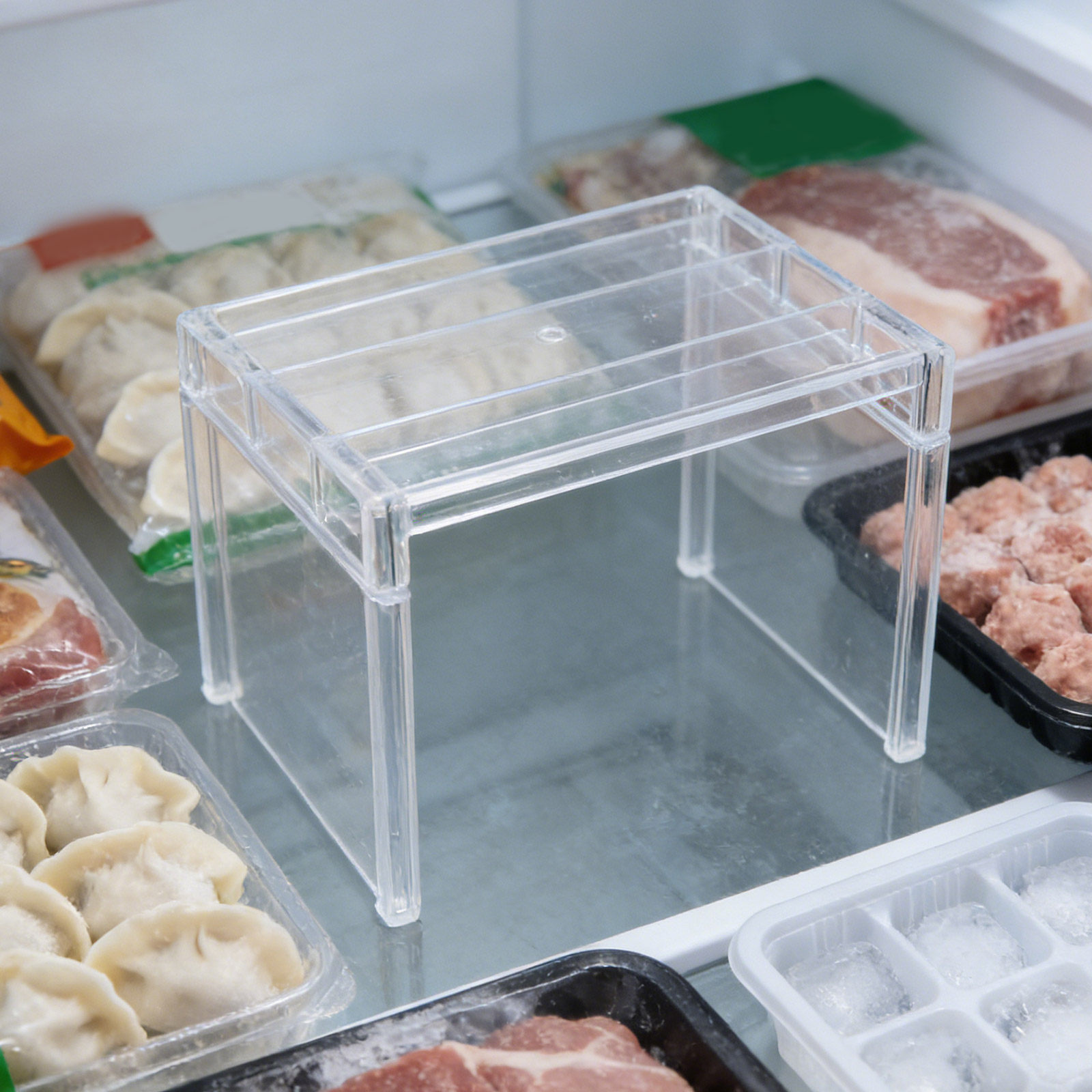 Набор из 2-х прозрачных полок- – обзор и цена Food Storage In Cabinets