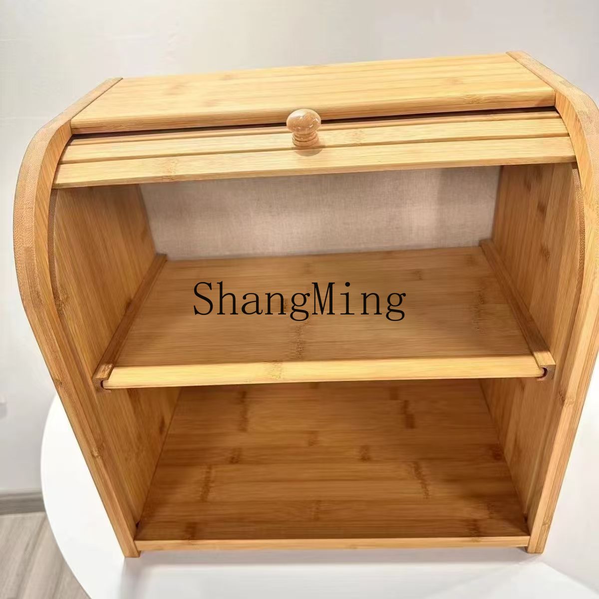 SM бытовой бамбуковый ящик для – обзор и цена Bread Box Bamboo