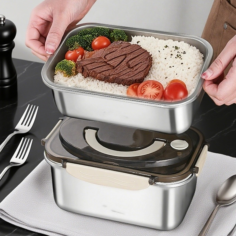 Большой ланч-бокс из нержавеющ – обзор и цена Food Storage In Stainless Steel