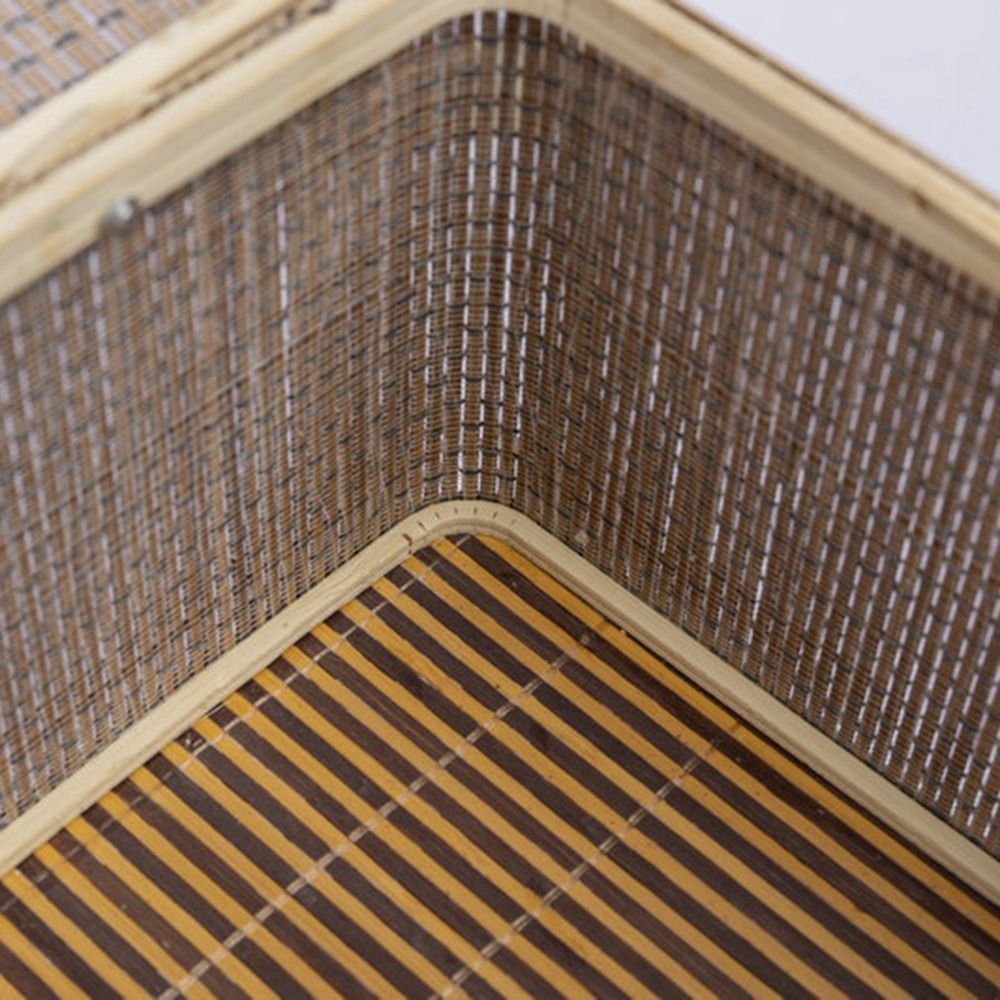 Винтажная бамбуковая корзина в – обзор и цена Bread Box Bamboo