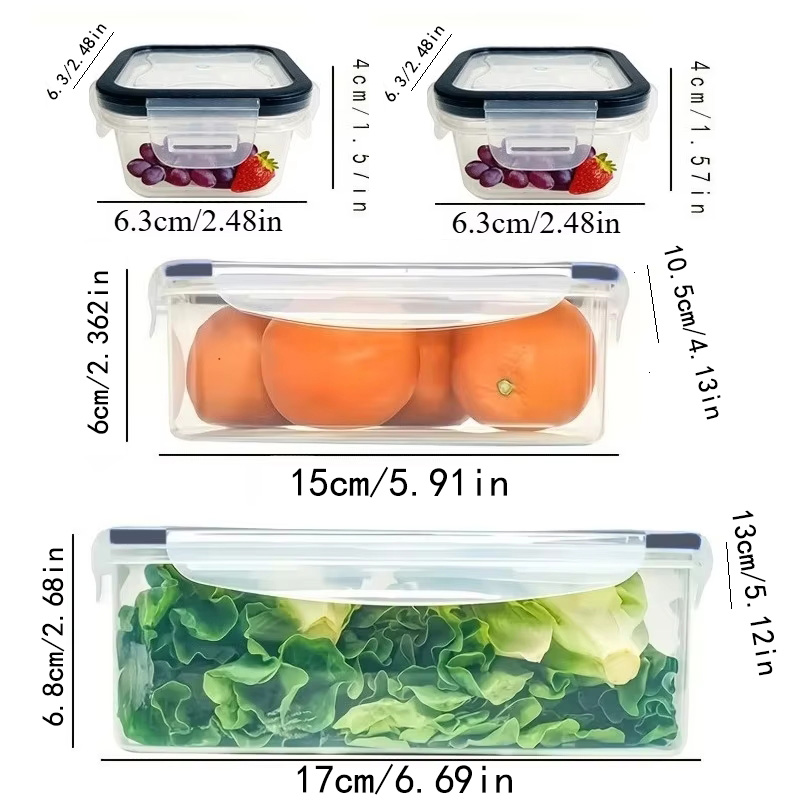 Набор из 8 предметов: 4 контей – обзор и цена Food Storage Camping