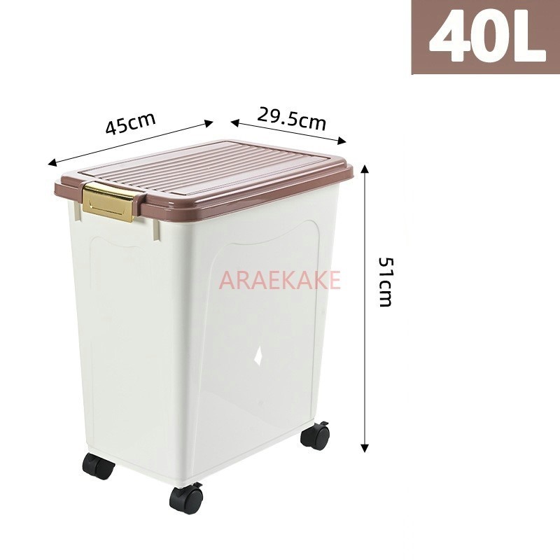Ведро для корма для собак толщ – обзор и цена Food Storage Large