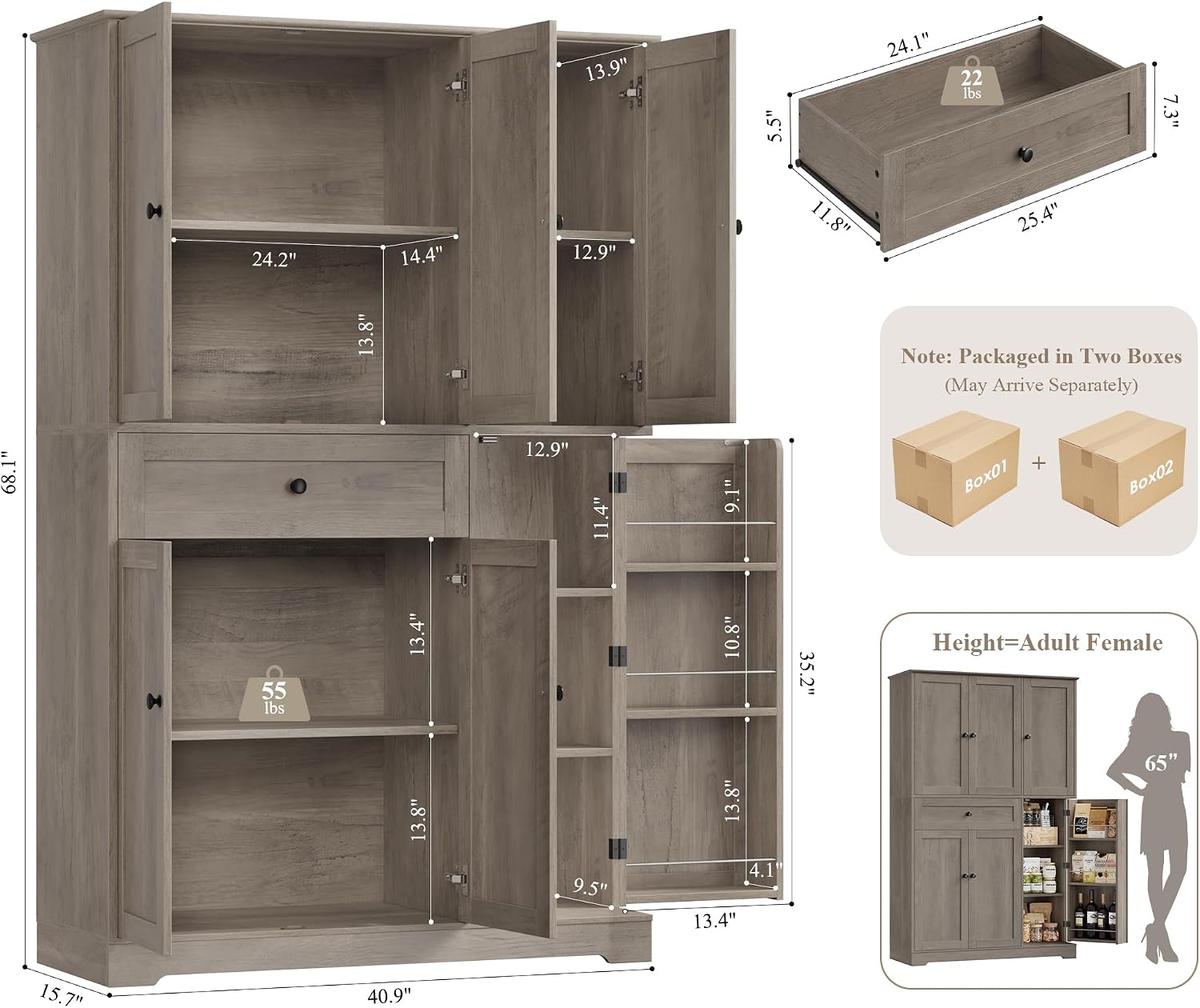 Кухонный шкаф-органайзер для х – обзор и цена Food Storage In Cabinets