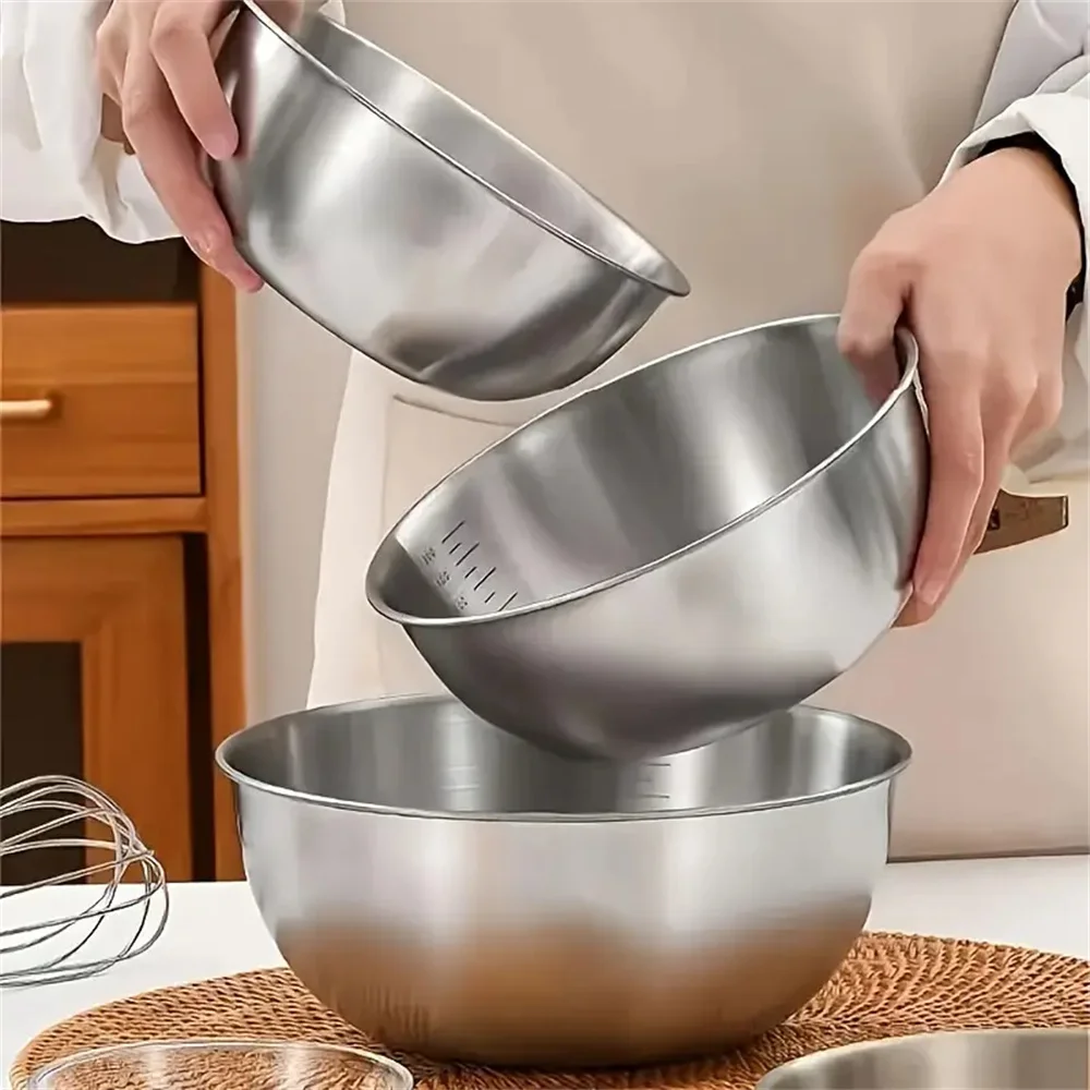 Набор из 3-х мисок из нержавею – обзор и цена Food Storage Home