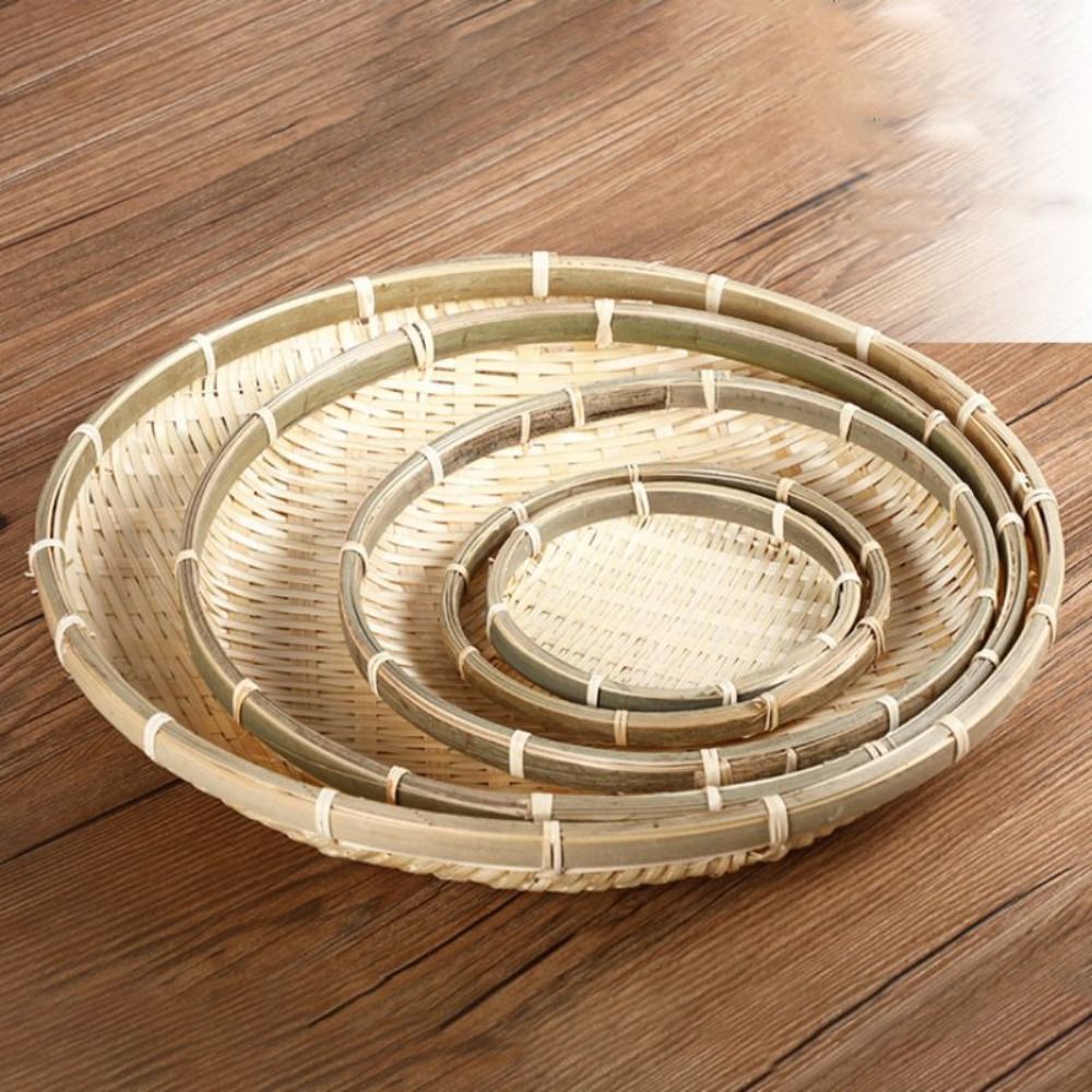 Плетеный бамбуковый поднос руч – обзор и цена Bread Box Bamboo