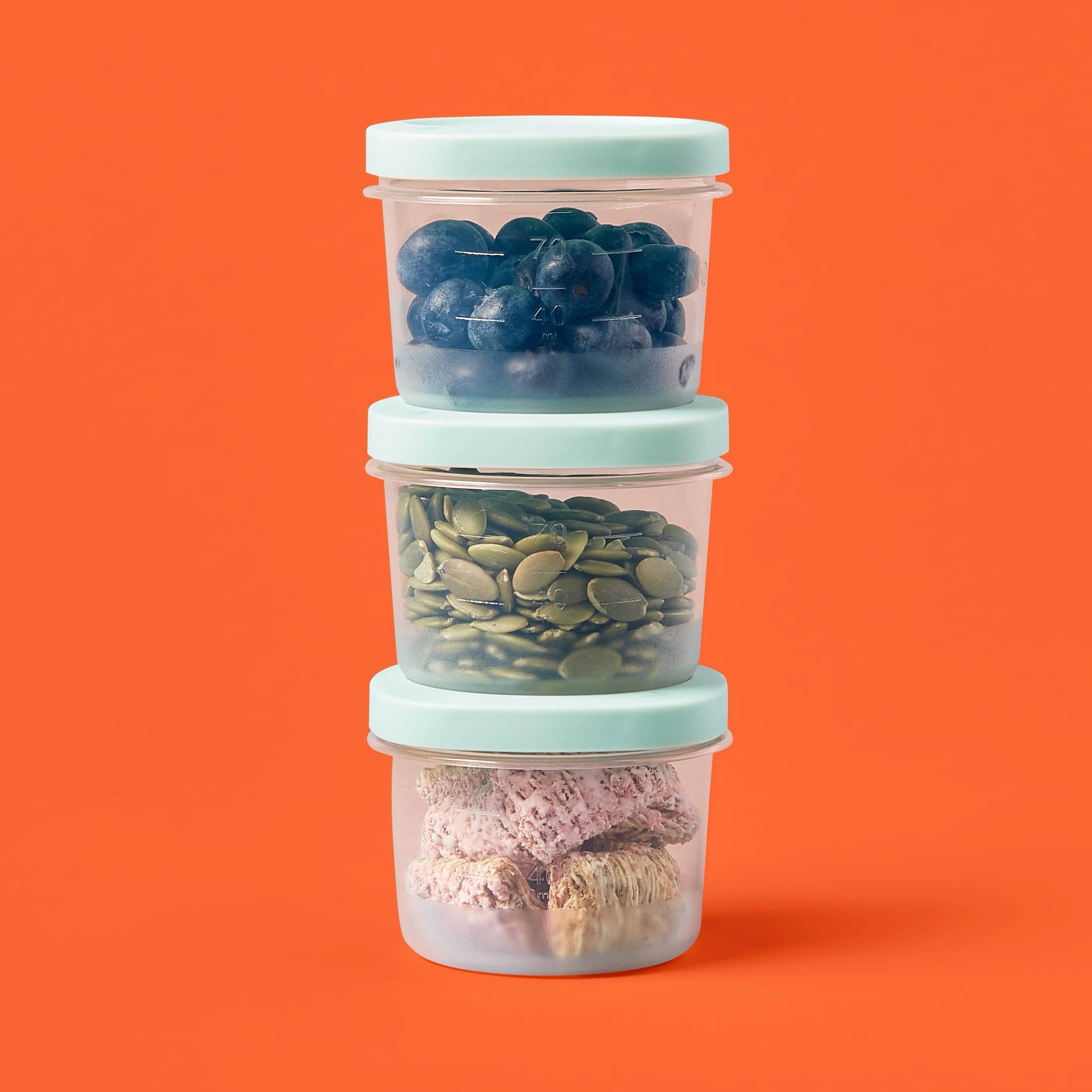 6-штуковые круглые контейнеры  – обзор и цена Storage Food Prep